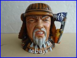 Vintage Royal Doulton Samurai Warrior D 7257 Character Toby Jug
