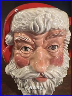 Vintage Royal Doulton Santa Clause Large Toby Jug D6704 1983 England Christmas