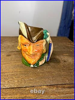 Vintage Royal Doulton Small Character Toby Jugs Set of 6 Hard To Find