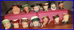 Vintage Royal Doulton collection of Small Toby Character Jug