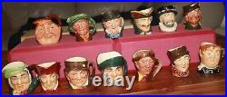 Vintage Royal Doulton collection of Small Toby Character Jug