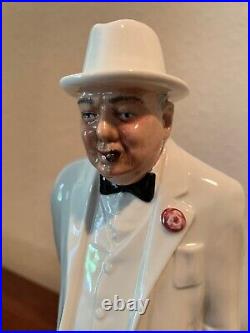 Vintage Sir Winston Churchill Royal Doulton Figurine HN 3057 (1984) 10.5