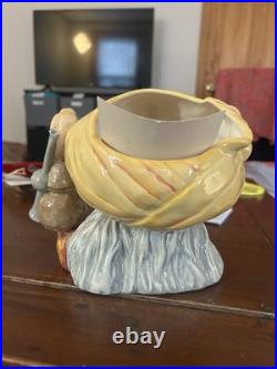 Vntg 1991 Royal Doulton Snake Charmer Jug D6912 1004/2500 Mint Condition W Cert