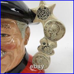 Vtg CHELSEA PENSIONER D6833 Royal Doulton Large Character Jug Spc Ed 15/250 1988