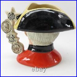 Vtg CHELSEA PENSIONER D6833 Royal Doulton Large Character Jug Spc Ed 15/250 1988