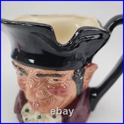 Vtg Royal Doulton Old Charley D6761 Character Toby Jug Ltd Ed Box & COA #208