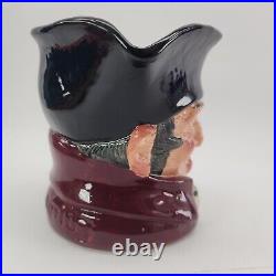 Vtg Royal Doulton Old Charley D6761 Character Toby Jug Ltd Ed Box & COA #208