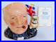Vtg Royal Doulton WINSTON CHURCHILL Toby Jug Large 1992 Special Edition BULLDOG