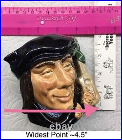 Will U Do The FanDango Royal Doulton Scaramouche Small Character Jug D6561