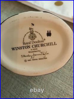 Winston Churchill Character Jug