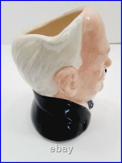 Winston Churchill V Day Royal Doulton Character Jug D6934 England Rare! Mint